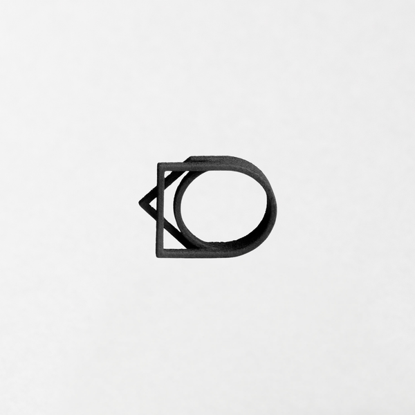Geometrie Ada - Anello - Classic / Black / XS