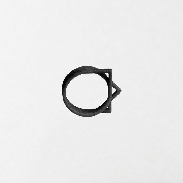 Geometrie Julia - Anello - Classic / Black / XS