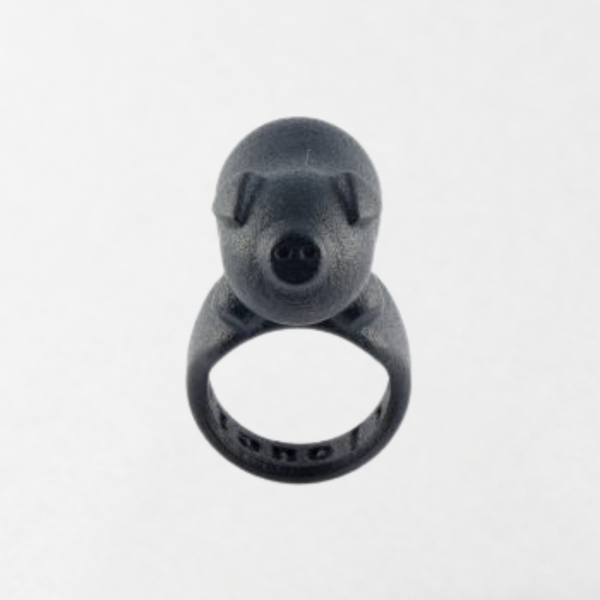 Maiale - Anello - Classic / Black / XS