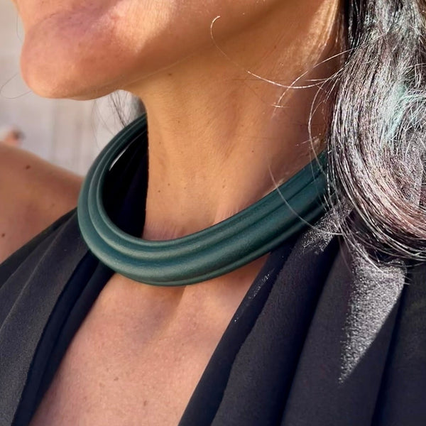 Tubetti - Necklace - Worn 2