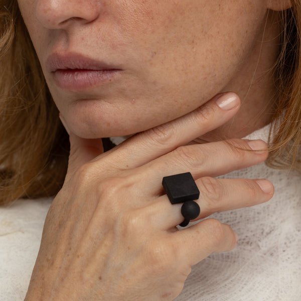 Cube - Anello - Worn 1