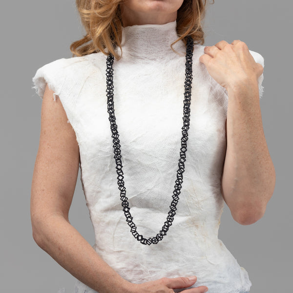 Cubetti Long – Collana - Worn 1