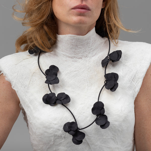 Petali Long - Necklace - Worn 1