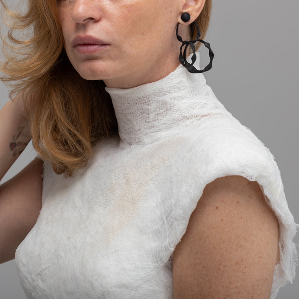 Carta Small - Orecchini - Worn 1
